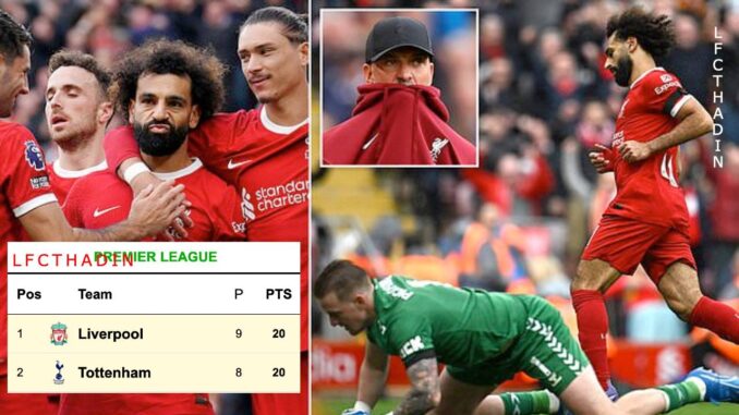 lfc top everton