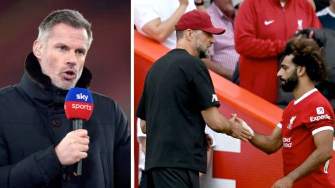 carra klopp salah 2024